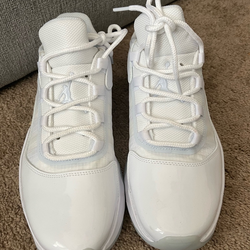 Jordan White Low-Top Sneakers for Women